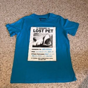 Brothers shark shirt